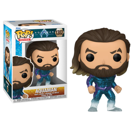 AQUAMAN 2 - POP Movies NÂ° 1302 - Aquaman (Stealth Suit)