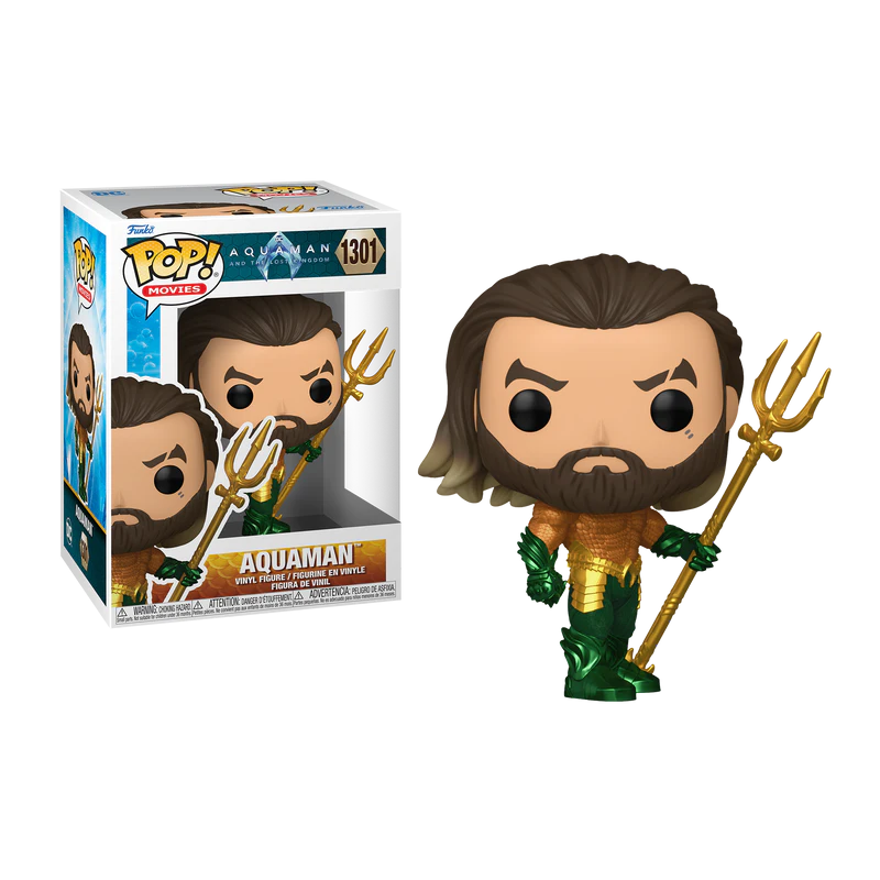 AQUAMAN 2 - POP Movies N° 1301 - Aquaman AQUAMAN 2 - POP Movies N° 1301 - Aquaman