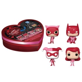 DC - Pocket Pop Keychain Valentine - Box 4 Pieces