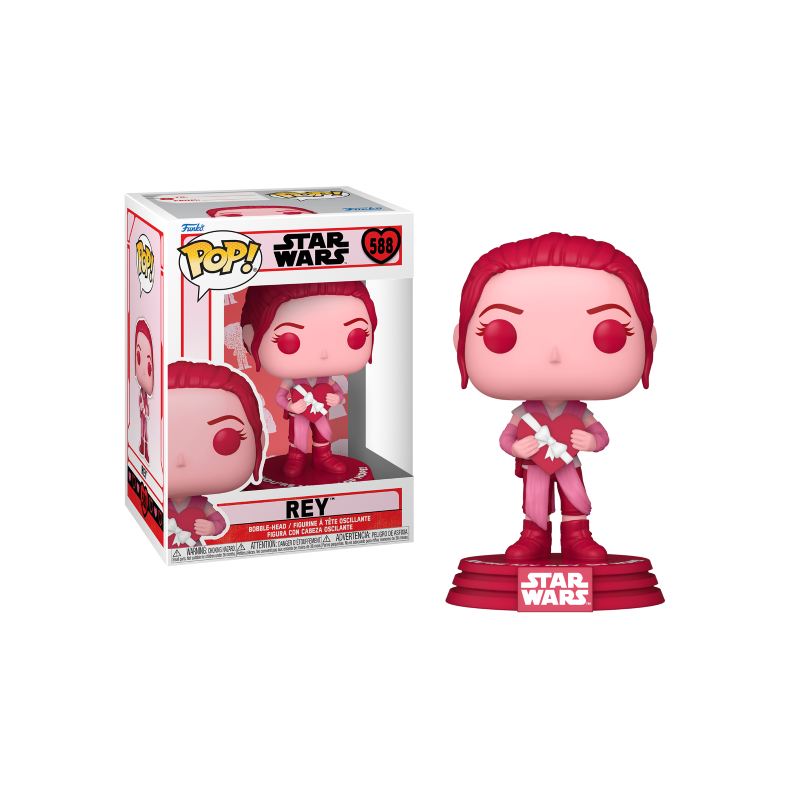 STAR WARS - POP Valentines N° 588 - Rey STAR WARS - POP Valentines N° 588 - Rey