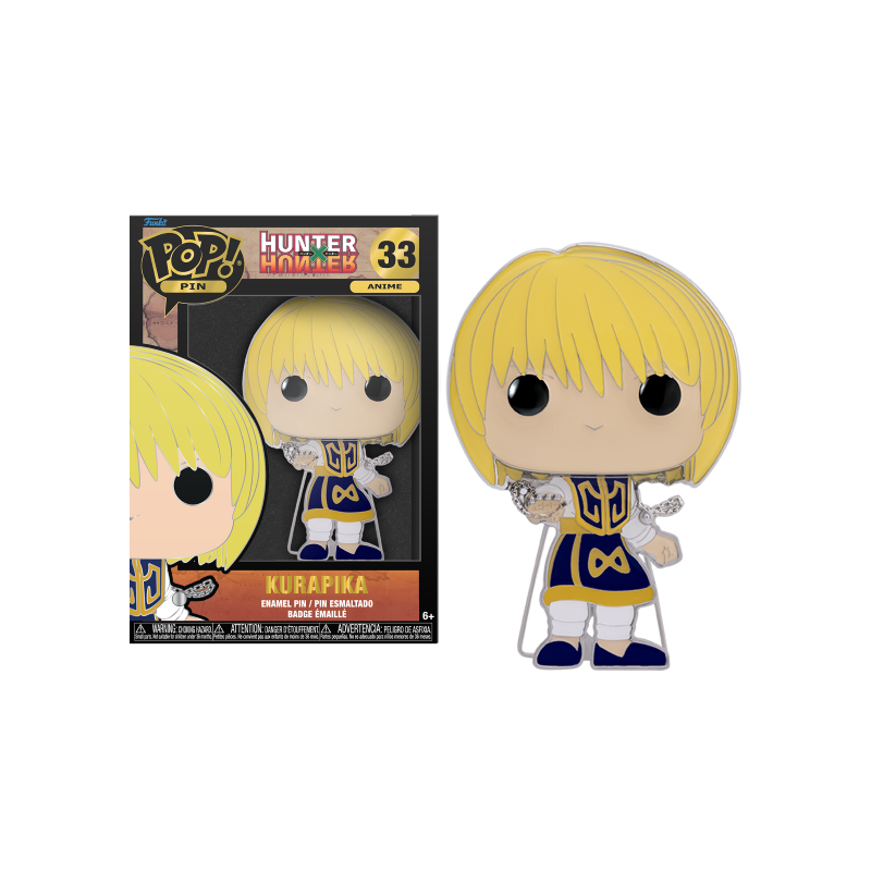 HUNTER X HUNTER - Pop Large Enamel Pin N° 33 - Kurapika HUNTER X HUNTER - Pop Large Enamel Pin N° 33 - Kurapika