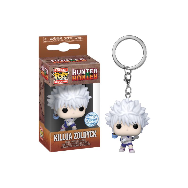 HUNTER X HUNTER - Pocket Pop Keychains - Killua avec Yoyo HUNTER X HUNTER - Pocket Pop Keychains - Killua avec Yoyo