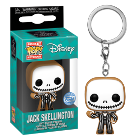 NBX - Pocket Pop Keychains - Jack Skellington Gingerbread
