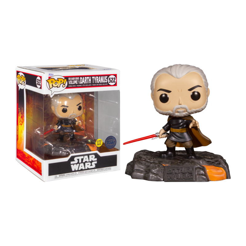 STAR WARS - POP DELUXE N° 522 - RSSv1 - Darth Tyranus (GW) STAR WARS - POP DELUXE N° 522 - RSSv1 - Darth Tyranus (GW)