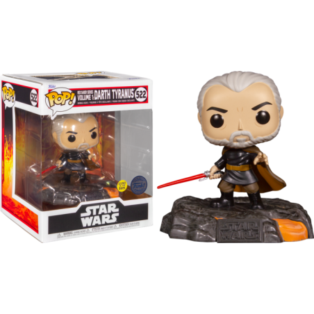 STAR WARS - POP DELUXE NÂ° 522 - RSSv1 - Darth Tyranus (GW)