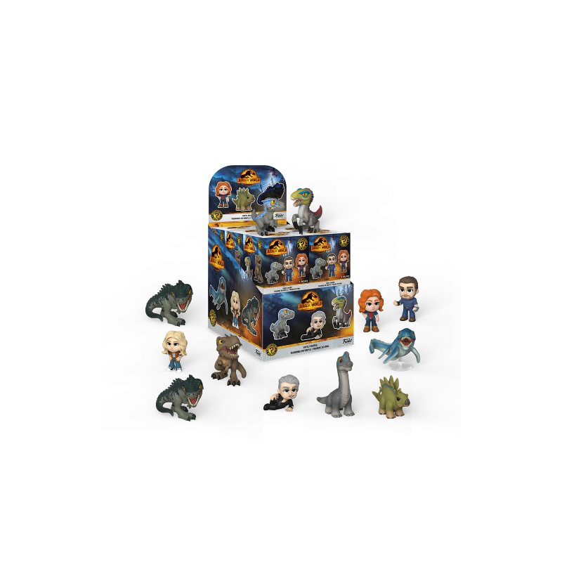 JURASSIC WORLD DOMINION - Mystery Minis (BOX 12 Figurines) JURASSIC WORLD DOMINION - Mystery Minis (BOX 12 Figurines)
