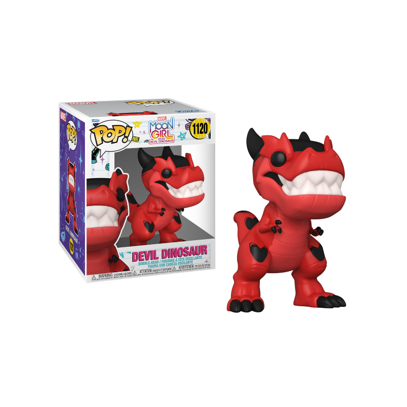 MOON GIRL & DEVIL DINO - POP Super 6" N° 1120 - Devil Dino MOON GIRL & DEVIL DINO - POP Super 6" N° 1120 - Devil Dino