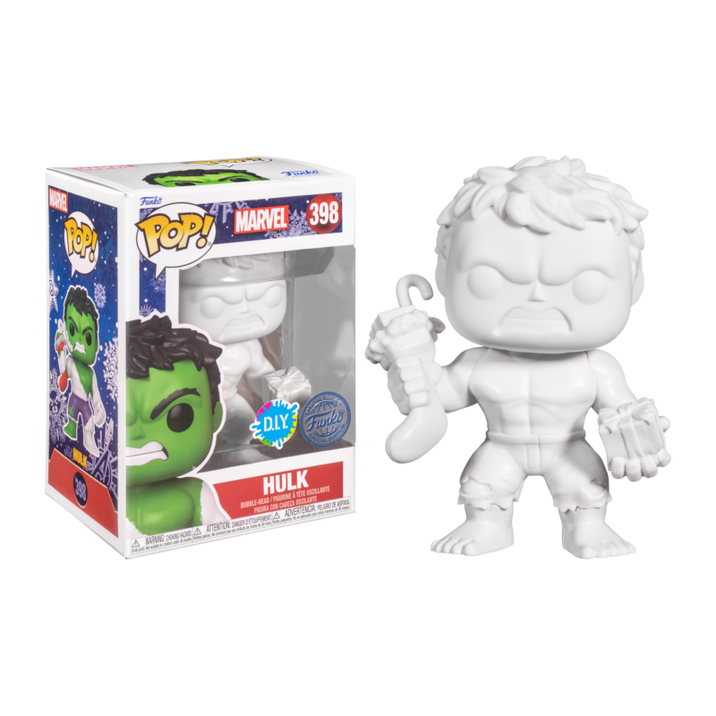 MARVEL - POP N° 398 - Holiday - Hulk DIY MARVEL - POP N° 398 - Holiday - Hulk DIY