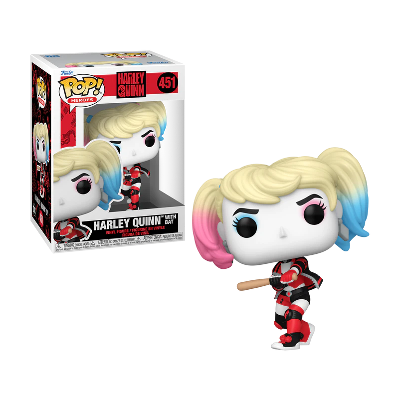 DC COMICS - POP N° 451 - Harley avec batte de Baseball DC COMICS - POP N° 451 - Harley avec batte de Baseball