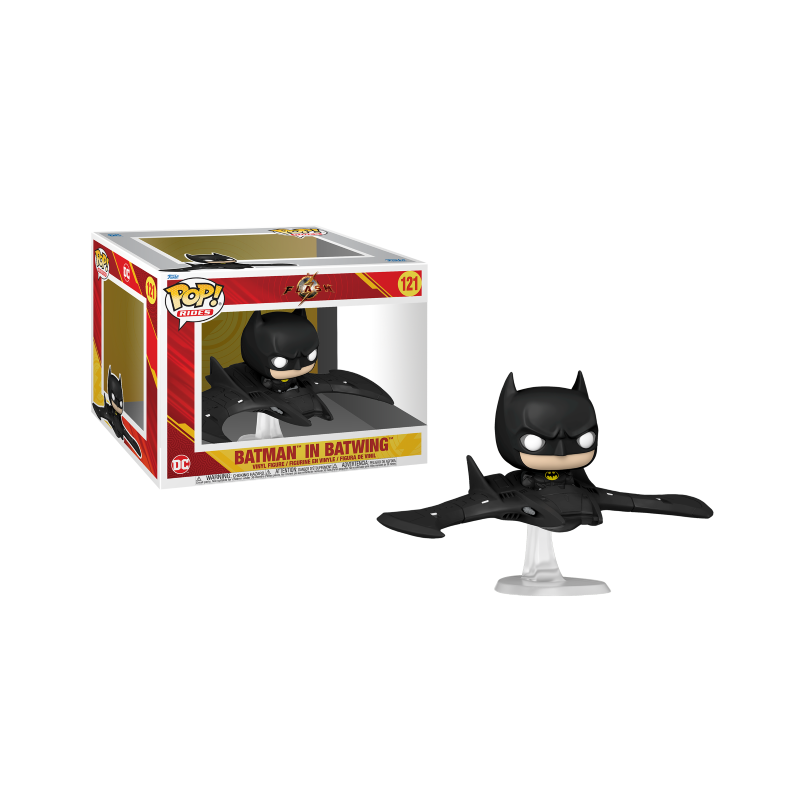 FLASH MOVIE - POP Ride Super DLX N° 121 - Batman dans la Batwing FLASH MOVIE - POP Ride Super DLX N° 121 - Batman dans la Batwing