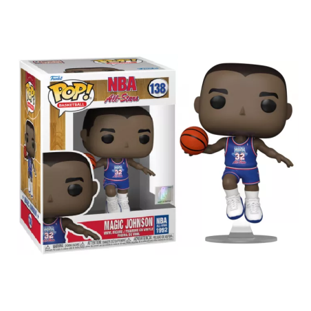 NBA Legends - POP NÂ° 138 - Magic Johnson (Blue All star uni 1991)