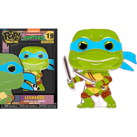 TEENAGE MUTANT NINJA TURTLES - Pop Large Enamel Pin NÂ° 19 - Leonardo