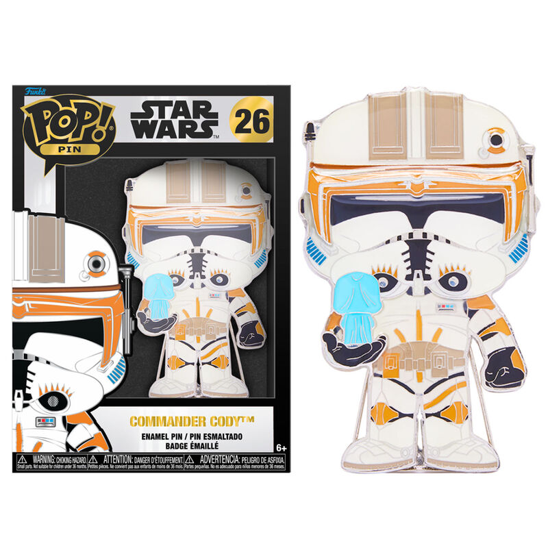 STAR WARS - Pop Large Enamel Pin N° 26 - Commander Cody STAR WARS - Pop Large Enamel Pin N° 26 - Commander Cody