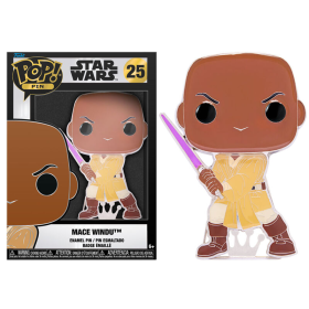 STAR WARS - Pop Large Enamel Pin NÂ° 25 - Mace Windu
