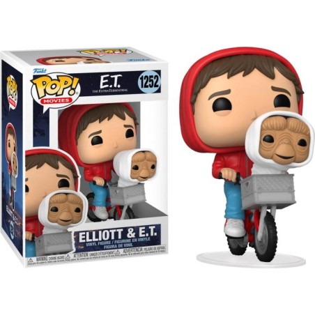 ET 40Th Anniversary - POP NÂ° 1252 - Elliot w/ET in Bike Basket