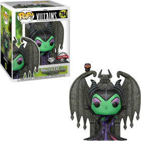 DISNEY - POP DLX 6'' NÂ° 784 - Maleficent on Throne DIAMOND Glit. SE
