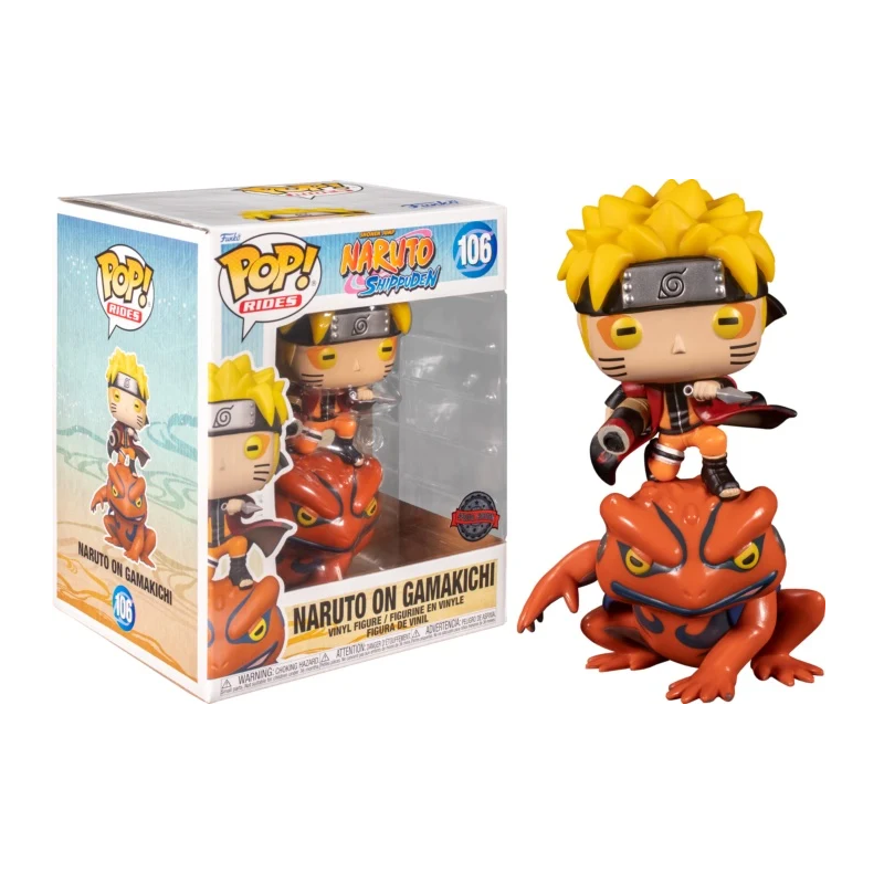 NARUTO - Pop Rides N° 106 - Naruto on Gamakichi (Special Edition) NARUTO - Pop Rides N° 106 - Naruto on Gamakichi (Special Edition)