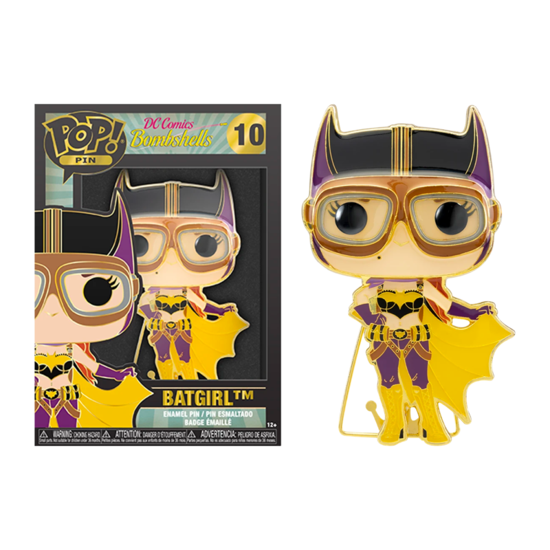DC COMICS - Pop Large Enamel Pin N° 11 - Batgirl DC COMICS - Pop Large Enamel Pin N° 11 - Batgirl