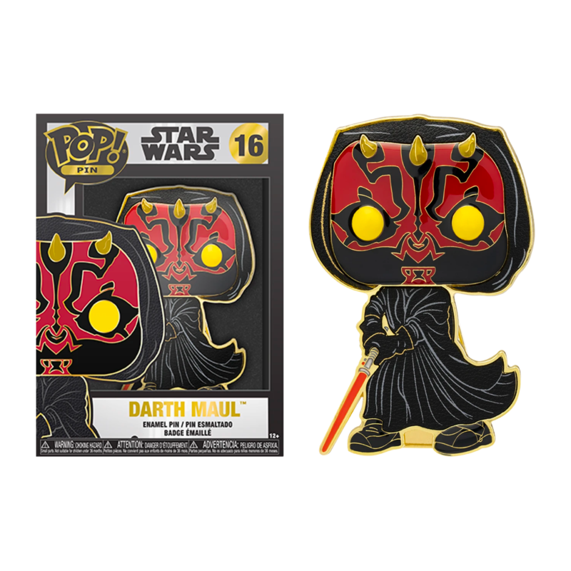 STAR WARS - Pop Large Enamel Pin N° 16 - Dark Maul STAR WARS - Pop Large Enamel Pin N° 16 - Dark Maul
