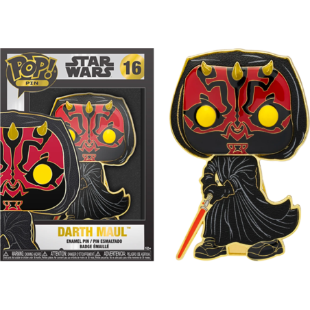 STAR WARS - Pop Large Enamel Pin NÂ° 16 - Dark Maul