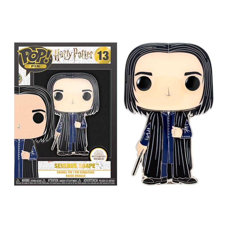 HARRY POTTER - Pop Large Enamel Pin N° 13 - Serverus Snape HARRY POTTER - Pop Large Enamel Pin N° 13 - Serverus Snape