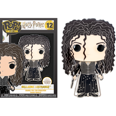 HARRY POTTER - Pop Large Enamel Pin NÂ° 12 - Bellatrix Lestrange