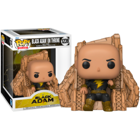 BLACK ADAM - POP Deluxe NÂ° 1239 - Black Adam on Throne