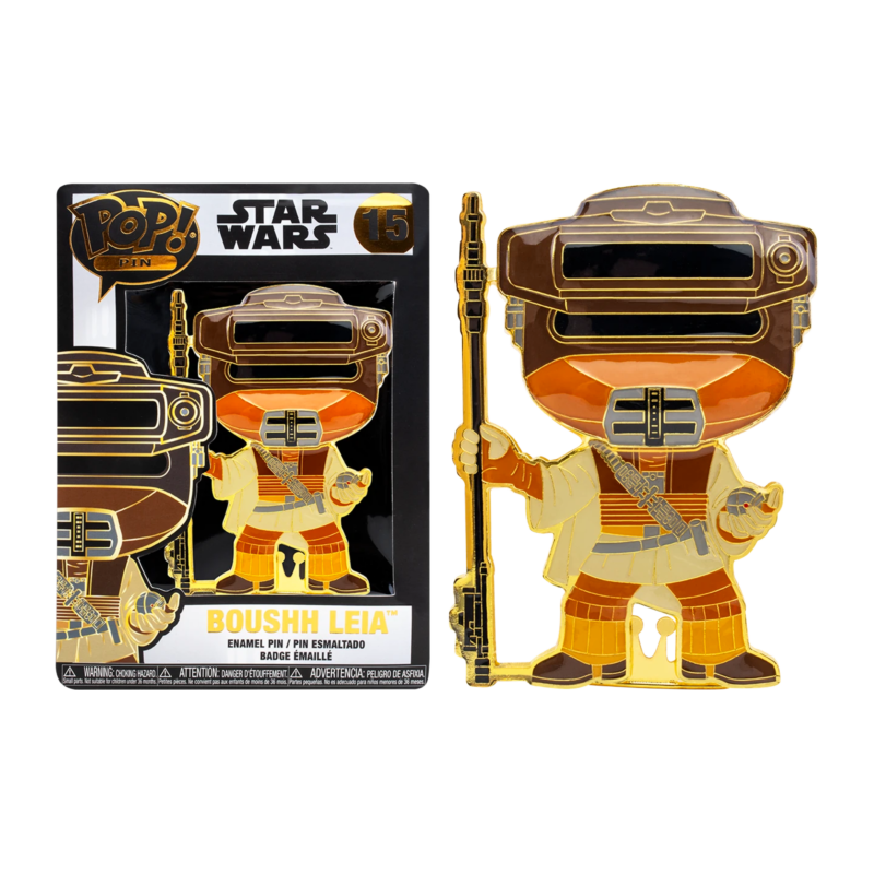 STAR WARS - Pop Large Enamel Pin N° 15 - Boushh Leia STAR WARS - Pop Large Enamel Pin N° 15 - Boushh Leia