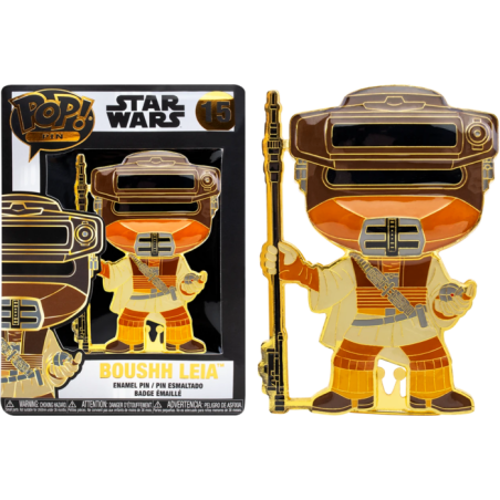 STAR WARS - Pop Large Enamel Pin NÂ° 15 - Boushh Leia