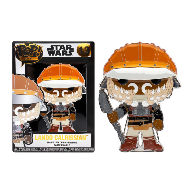 STAR WARS - Pop Large Enamel Pin N° 13 - Lando Calrissian STAR WARS - Pop Large Enamel Pin N° 13 - Lando Calrissian