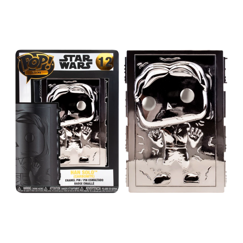 STAR WARS - Pop Large Enamel Pin N° 12 - Han Solo in Carbonite STAR WARS - Pop Large Enamel Pin N° 12 - Han Solo in Carbonite