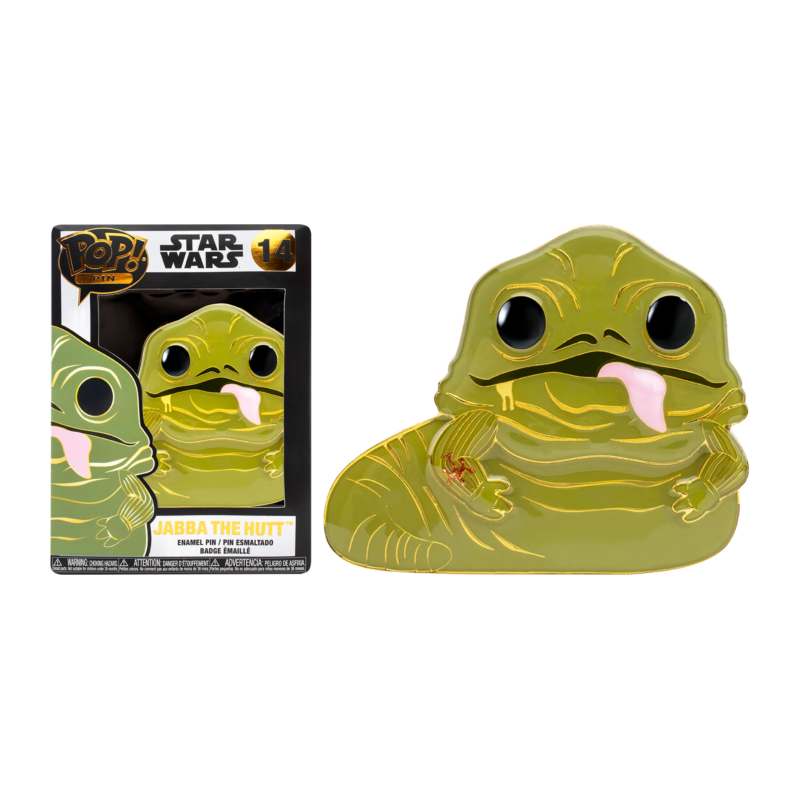 STAR WARS - Pop Large Enamel Pin N° 14 - Jabba The Hutt STAR WARS - Pop Large Enamel Pin N° 14 - Jabba The Hutt