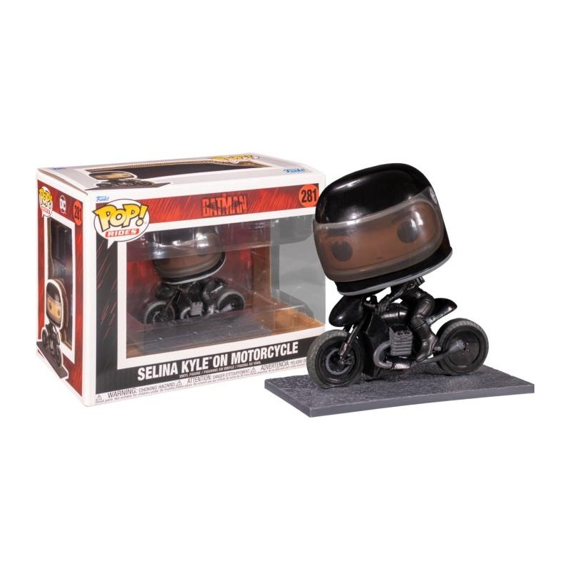 DC COMICS - POP Ride DLX N° 281 - Selina on Motorcycle DC COMICS - POP Ride DLX N° 281 - Selina on Motorcycle