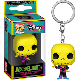 NIGHTMARE BEFORE CHRISTMAS - Pocket Pop Keychains - Blacklight Jack