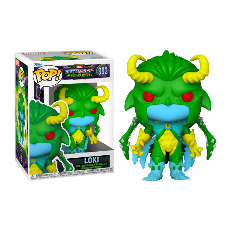 MARVEL MONSTER HUNTERS - POP N° 992 - Loki MARVEL MONSTER HUNTERS - POP N° 992 - Loki