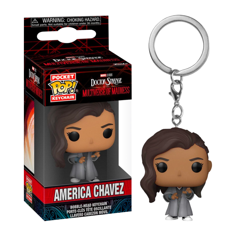 DOCTOR STRANGE 2 - Pocket Pop Keychains - America Chavez DOCTOR STRANGE 2 - Pocket Pop Keychains - America Chavez
