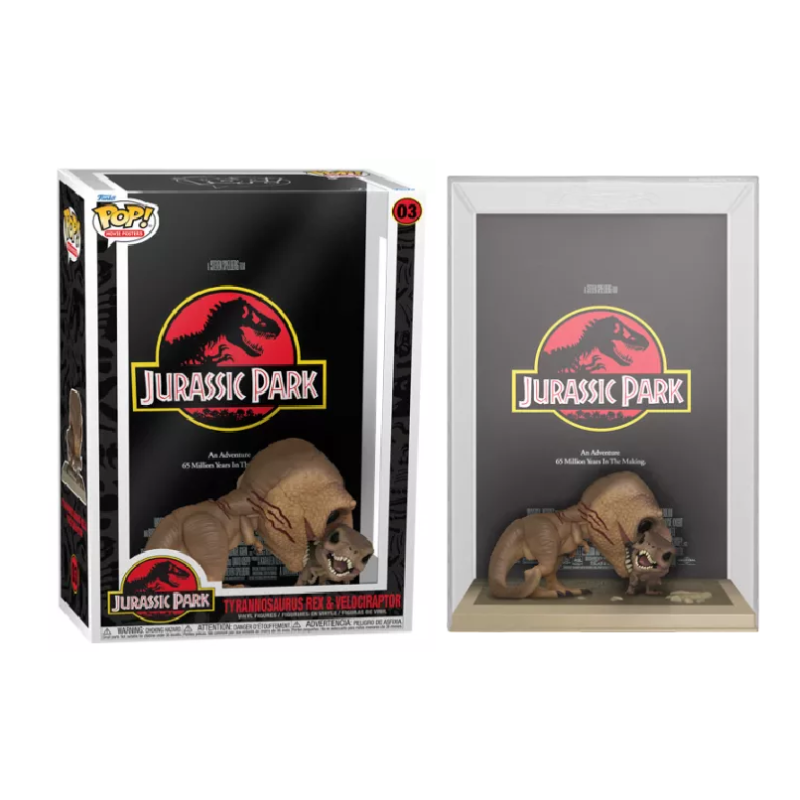 JURASSIC PARK - POP Movie Poster N°03 43x28x14 JURASSIC PARK - POP Movie Poster N°03 43x28x14