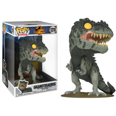 JURASSIC WORLD DOMINION - POP JUMBO 10" NÂ° 1210 - Giganotosaurus