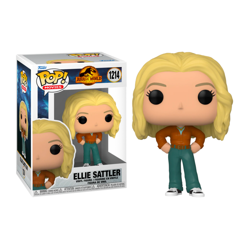 JURASSIC WORLD DOMINION - POP N° 1214 - Ellie Sattler JURASSIC WORLD DOMINION - POP N° 1214 - Ellie Sattler