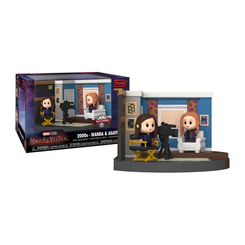 WANDAVISION - POP Mini Moments - Wanda & Agatha 2000's WANDAVISION - POP Mini Moments - Wanda & Agatha 2000's