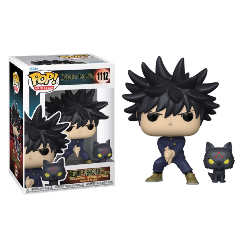 JUJUTSU KAISEN - POP N° 1112 - Megumi w/Dogs JUJUTSU KAISEN - POP N° 1112 - Megumi w/Dogs