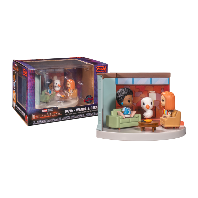 WANDAVISION - POP Mini Moments - 1970s - Wanda & Geraldine WANDAVISION - POP Mini Moments - 1970s - Wanda & Geraldine