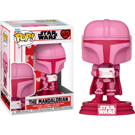 STAR WARS - POP NÂ° 495 - Valentines - Mandalorian