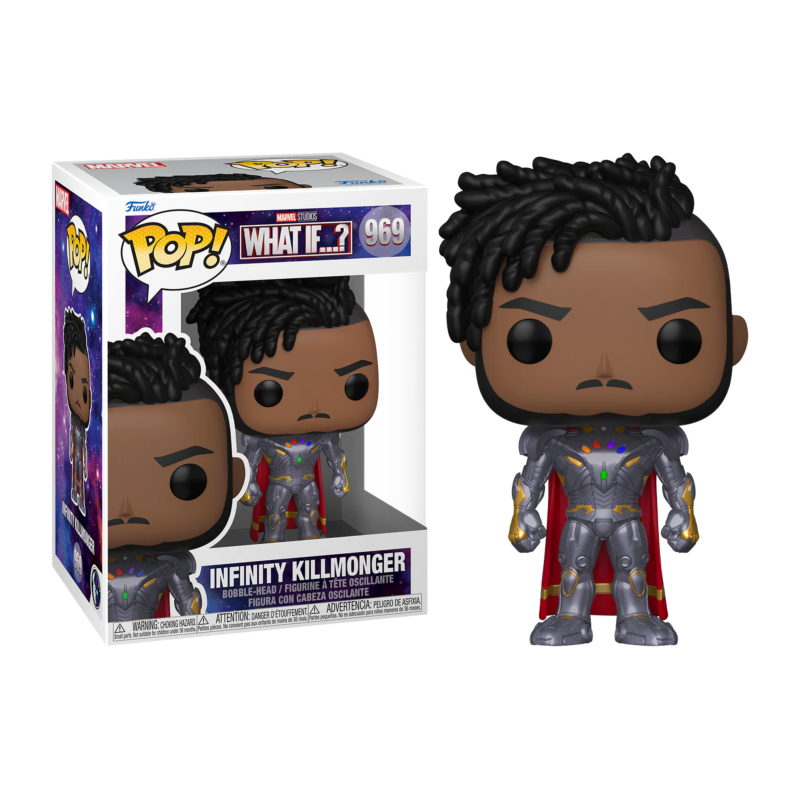 MARVEL WHAT IF - POP N° 969 - Infinity Killmonger MARVEL WHAT IF - POP N° 969 - Infinity Killmonger