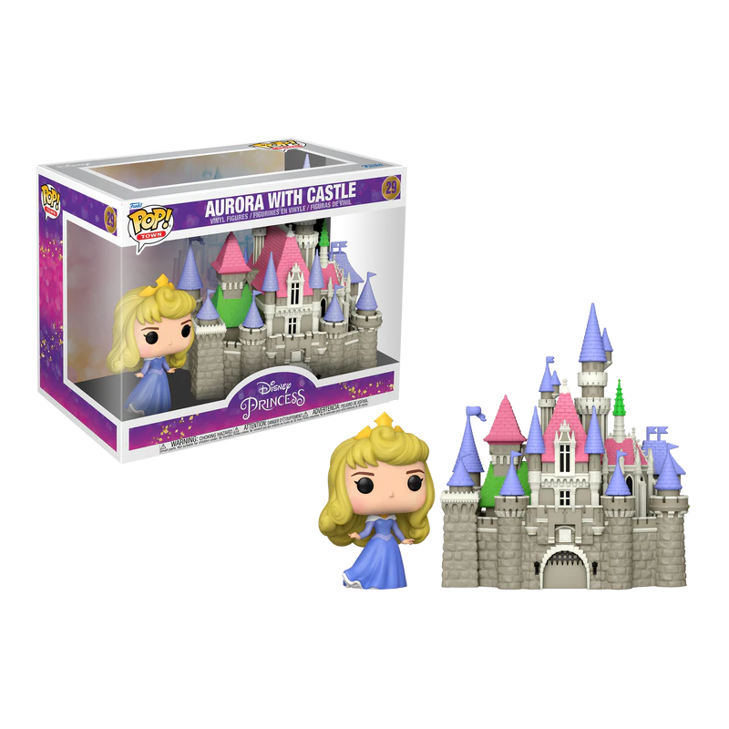 DISNEY - POP TOWN N° 29 - Ultimate Princess - Aurore avec chateau DISNEY - POP TOWN N° 29 - Ultimate Princess - Aurore avec chateau
