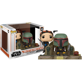 MANDALORIAN - POP MOMENT NÂ° 486 - Boba Fett & Fennec Shand