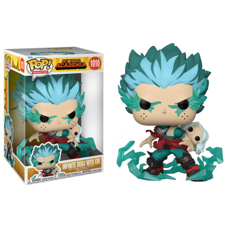 MY HERO ACADEMIA - POP JUMBO 10" N° 1010 - Infinite Deku w/ Eri MY HERO ACADEMIA - POP JUMBO 10" N° 1010 - Infinite Deku w/ Eri