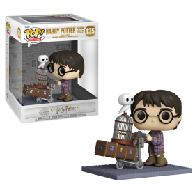 HARRY POTTER Anniversary - Pop Deluxe NÂ° 135 - Harry Pushing Trolley