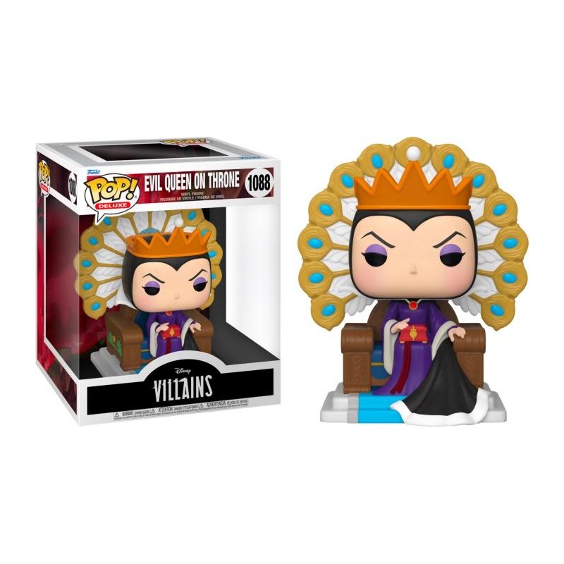 DISNEY Villains - POP Deluxe N° 1088 - Evil Queen on Throne DISNEY Villains - POP Deluxe N° 1088 - Evil Queen on Throne