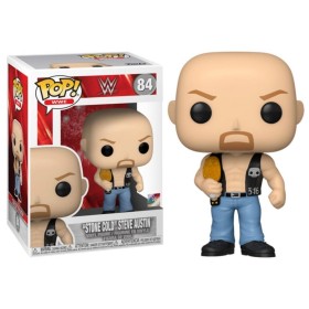 WWE - POP NÂ° 84 - SC Steve Austin w/ Belt
